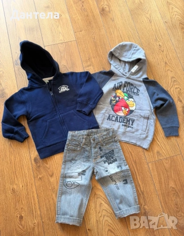 Детски маркови дънки и анорачета, снимка 8 - Бебешки дънки - 52413658