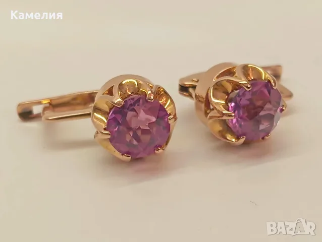 Руско злато. Обеци , снимка 4 - Обеци - 56438519
