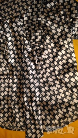 Риза(блуза) с дълъг ръкав на ELIZABETH, BG размер 46, снимка 4 - Ризи - 36647591