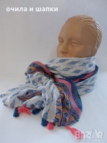 Памучен дамски шал лукс - 230