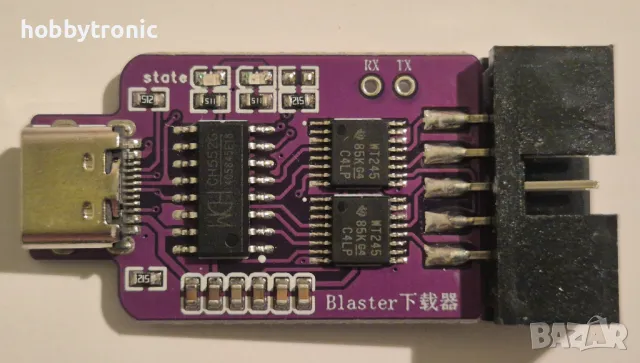 Програматор ALTERA USB Blaster , снимка 3 - Друга електроника - 32294167