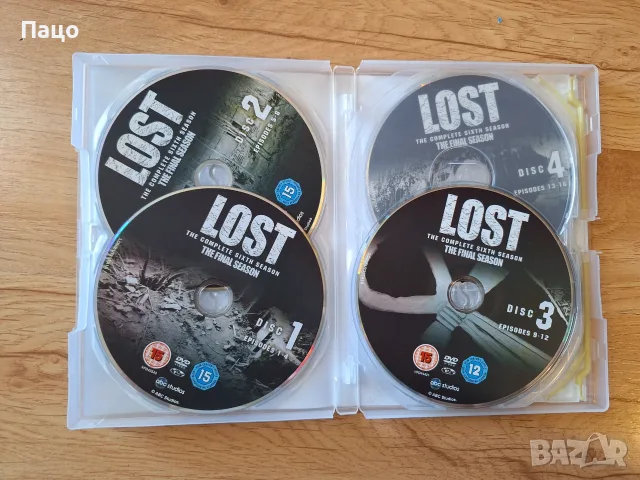 Lost Season 6 (Final) Compact Box DVD , снимка 3 - DVD филми - 55770816