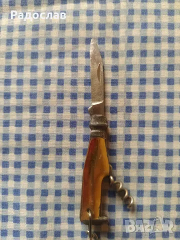 стар ключодържател с малко ножче , снимка 3 - Колекции - 50059316
