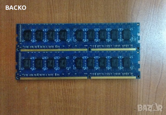 Сървърна рам памет 2х2Gb DDR3, снимка 3 - RAM памет - 34559632