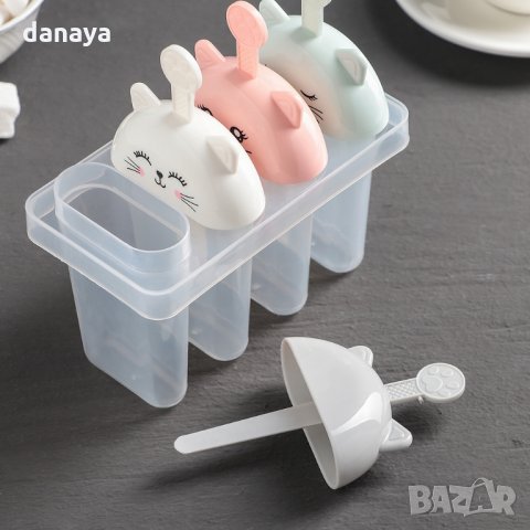 1945 Форми за сладолед Котенца, снимка 2 - Форми - 31700903