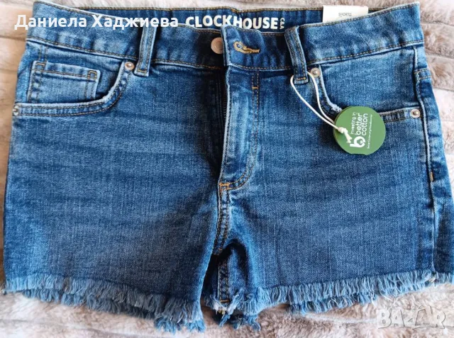 Дънкови къси панталони