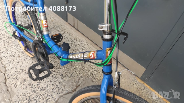 Сгъваем велосипед "Балкан" с 15 скорости, снимка 5 - Велосипеди - 54045938