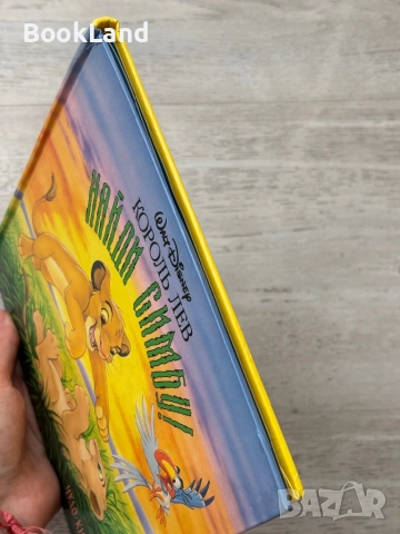 Изключително рядка панорамна книга „Цар Лъв” Дисни „Найди Симбу”, снимка 4 - Детски книжки - 54179662