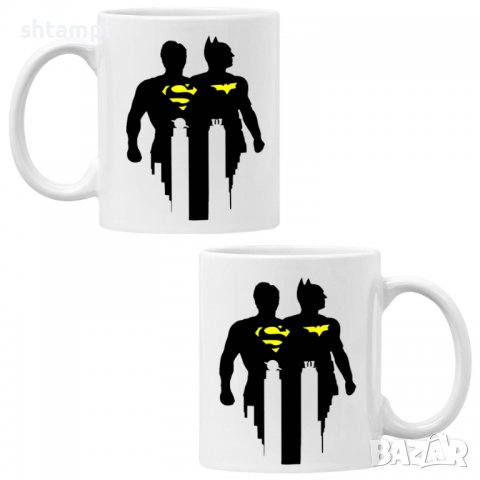 Чаша DC Batman & Superman,Керамична Чаша, Кафе Чай, Игра,Изненада,Подарък,Повод,Празник,Рожден Ден, снимка 6 - Чаши - 38510482