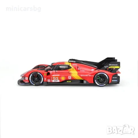 Метални колички: Ferrari 499P Le Mans Hypercar, снимка 7 - Колекции - 48260456