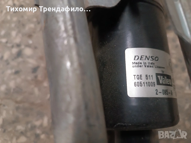 60511009 моторче с механизъм за чистачки за фиат стило 2003г 14020201-2, снимка 3 - Части - 53172770