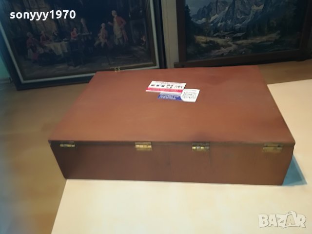 ГОЛЯМА ДЪРВЕНА КУТИЯ-ВНОС ФРАНЦИЯ, снимка 14 - Колекции - 29398426