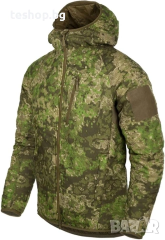 Мъжко яке с качулка Helikon-Tex Wolfhound, цвят Alpha Green