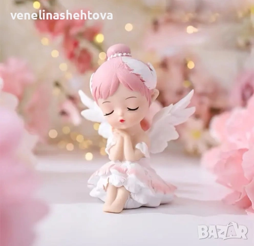 Фея феи момиче фигурка за декорация на торта парти , снимка 5 - Декорация за дома - 53895505