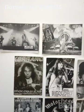 ЛОТ картички на метъл групи (лот 17), снимка 4 - Колекции - 49880187