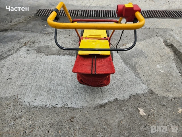 Електрическа косачка Wolfs Garten 1200W, снимка 3 - Градинска техника - 51246088