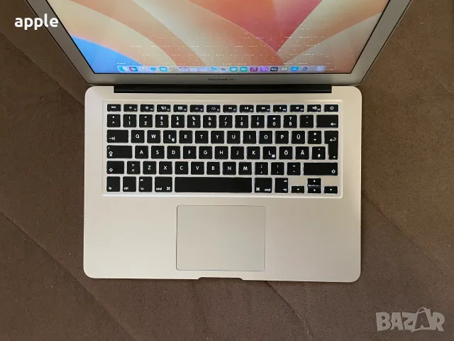 ОТЛИЧЕН 13" Core i5 MacBook Air А1466 (2017)-8GB RAM/256GB SSD, снимка 2 - Лаптопи за работа - 51419809