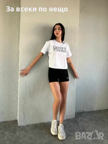 Nike Дамски Спортен Комплект Тениска И Клин🔝Дамски Спортен Екип Найк - Различни Цветове Код LFS338, снимка 4 - Спортни екипи - 49612770