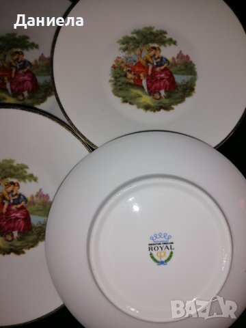Порцелан Royal с Ромео и Жулиета , снимка 3 - Чинии - 42705511