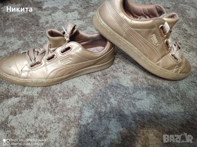 PUMA-кожена 42 номер-Индонезия, снимка 7 - Маратонки - 42406814