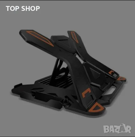 Стойка за лаптоп, въртяща се, 360 градуса, регулируема по височина 8 степени, 300x200x22 мм., снимка 8 - Стойки, 3D очила, аксесоари - 48930174