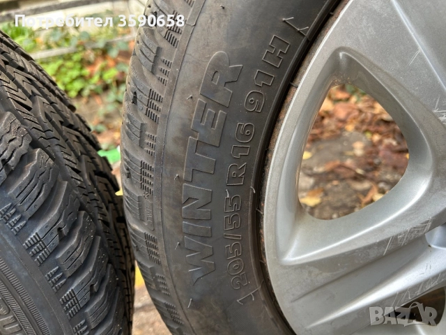Зимни гуми с Джанти за Opel!, снимка 4 - Гуми и джанти - 52532414