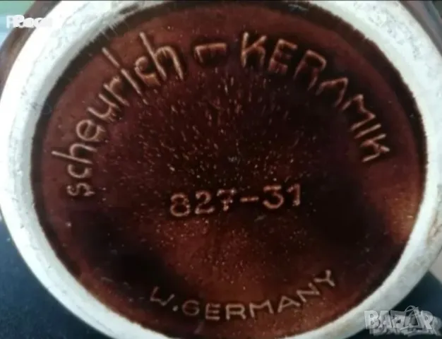 Глинен съд Rumtopf от 1960г, снимка 8 - Антикварни и старинни предмети - 49461058