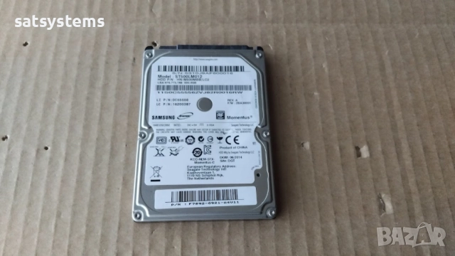 Хард диск Laptop Seagate Samsung ST500LM012 HN 500GB SATA 3.0Gb/s