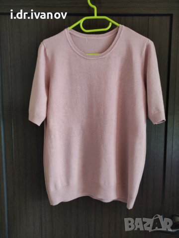 Памучна блуза тънко плетиво, снимка 1