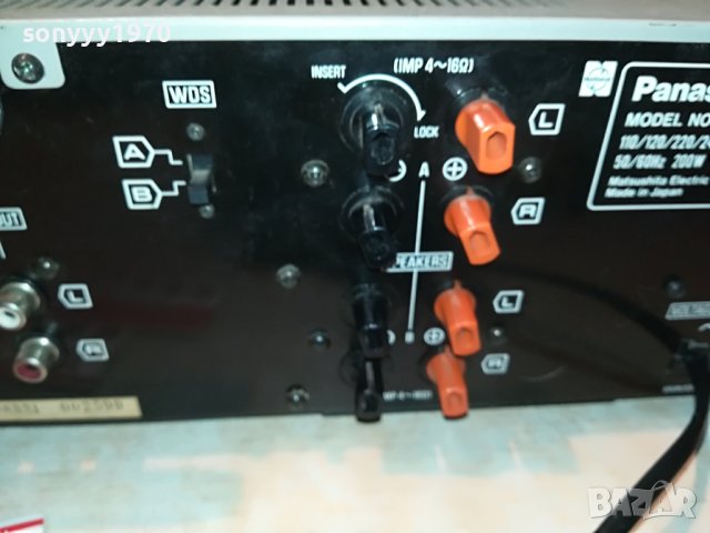 PANASONIC DECK RECEIVER-MADE IN JAPAN 2109221747, снимка 13 - Ресийвъри, усилватели, смесителни пултове - 38076219
