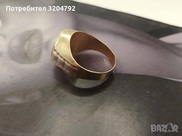 Златен Пръстен 3,38, снимка 5 - Пръстени - 53970340