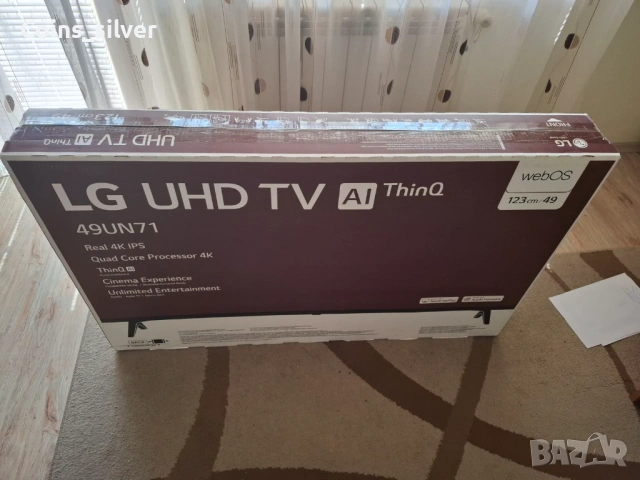 Телевизор LG / 49 инча, снимка 3 - Телевизори - 54301774