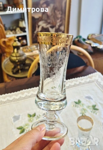 Комплекти чаши Мурано Медичи, снимка 12 - Чаши - 54287340