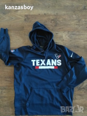Nike NFL Dri-Fit Houston Texans - страхотно мъжко горнище Л УГОЛЕМЕНО, снимка 5 - Спортни дрехи, екипи - 44313850