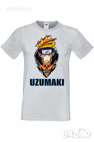 Мъжка тениска Naruto Uzumaki 01,Анимация,игра,Празник,Повод,, снимка 5 - Тениски - 38096610