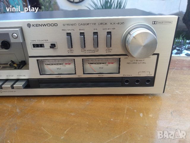 Kenwood KX-400 stereo cassette deck, снимка 4 - Декове - 32162860