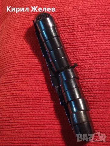 РЪЧНО ИЗРАБОТЕНА ГРИВНА от ШЛИФОВАН ПОЛИРАН ХЕМАТИТ 30585, снимка 11 - Гривни - 47298524