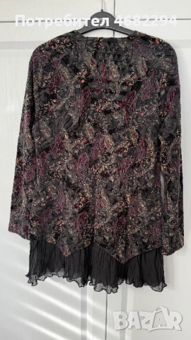 Дамска блуза тип туника, снимка 2 - Туники - 52801527