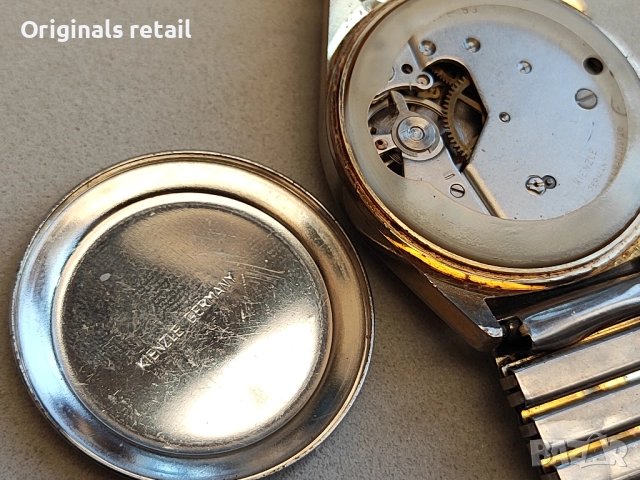 Ретро часовник Kienzle – работещ, Made in Germany, антимагнитен, снимка 12 - Мъжки - 51612702