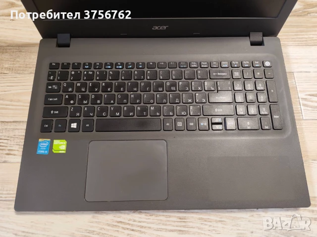 Продавам лаптоп Acer Aspire E5-573G-55WA екран 15,6 инча
