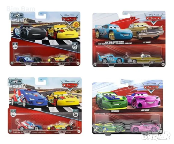Колички Cars - Карс / Колите - комплекти, снимка 6 - Коли, камиони, мотори, писти - 56342183