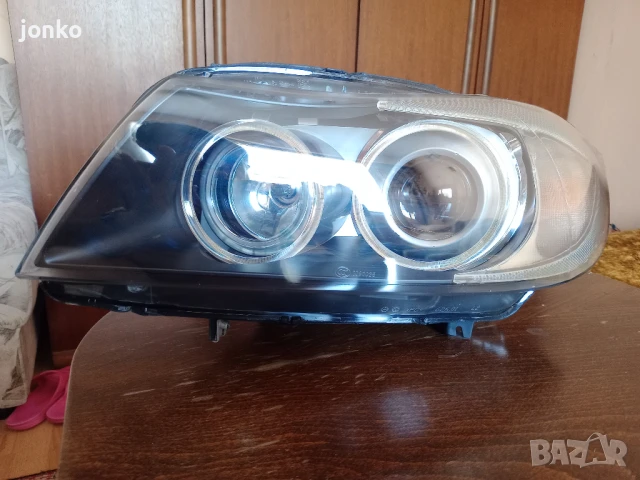 Реановиран динамичен ксенонов ляв фар за БМВ Е90/91, снимка 2 - Аксесоари и консумативи - 51334353