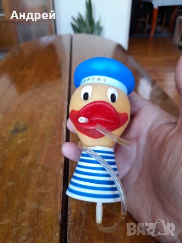 Стара помпа за бутилка,шише,Моряк,Бургас, снимка 3 - Други ценни предмети - 38004269