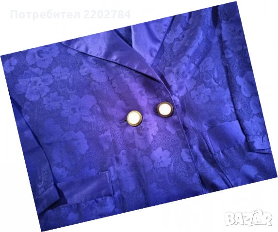 Сатенен халат,пеньоар,Victoria's secret, снимка 8 - Нощници - 31267580