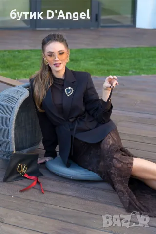 Сако MARRONE CIOCCOLATO , снимка 5 - Сака - 47691251