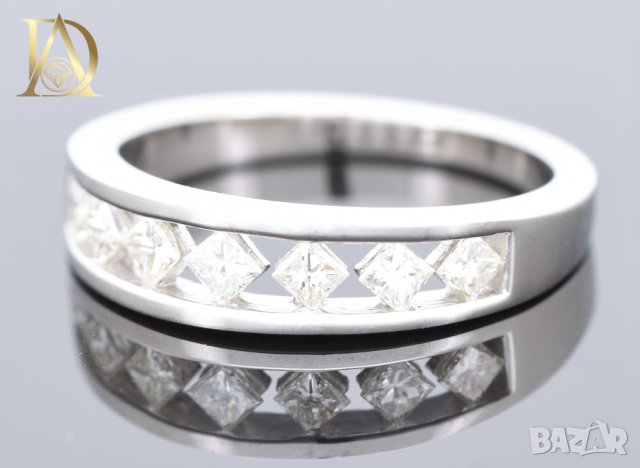 Нов Златен Пръстен с 0.55кт Естествени Диаманти, снимка 2 - Пръстени - 42863189