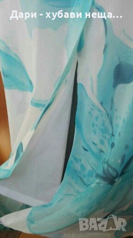 Елегантна пола от шифон, с подплата🍀❤XL,2XL❤🍀арт.4275, снимка 3 - Поли - 36924764