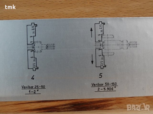 Измервателен уред TESA VERIBOR CH-1020, снимка 6 - Други машини и части - 29834993