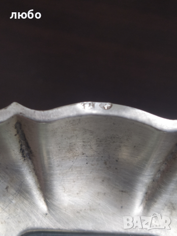Сребърен Пепелник и Емайл-Сребро 0,925 54 гр, снимка 7 - Антикварни и старинни предмети - 44654633