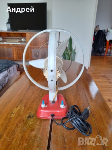 Стар вентилатор EA, снимка 3 - Антикварни и старинни предмети - 37942707